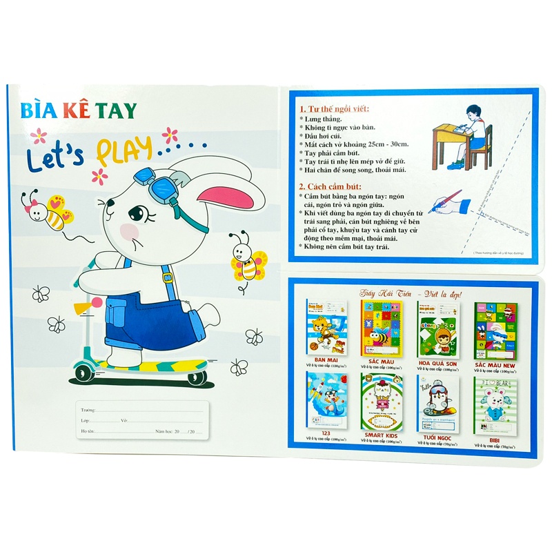 Giấy Kê Tay 5365 - 20 Xấp - Let's Play