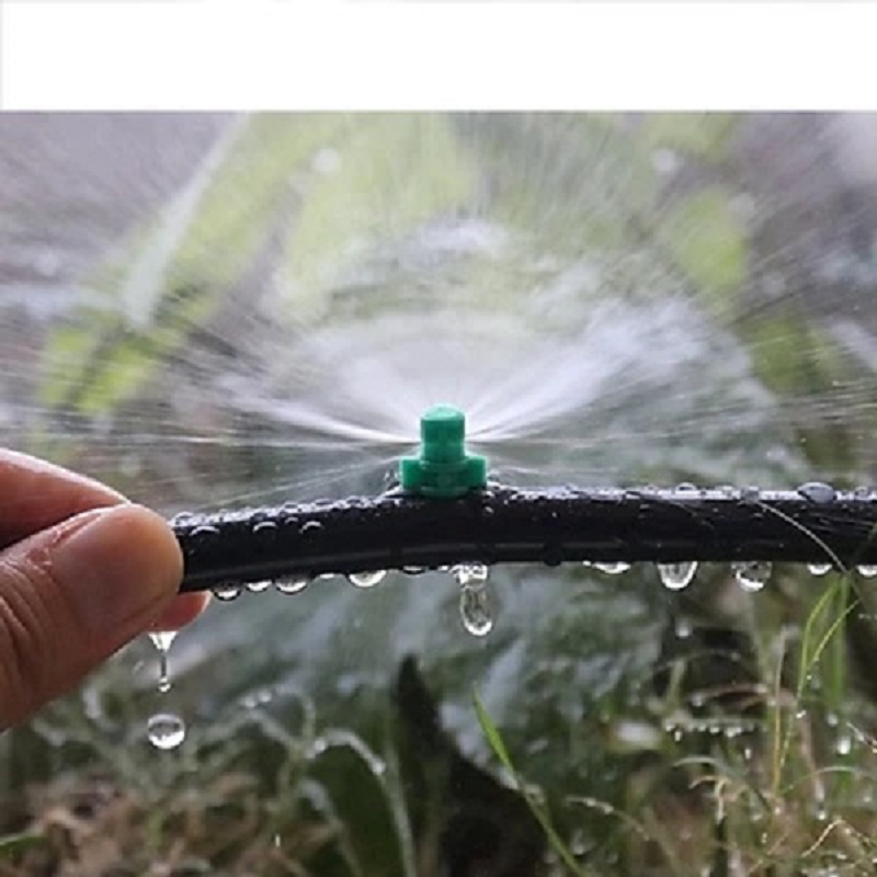 100 béc tưới phun mưa bán kính ngắn phun 1 bên 180 độ họng phun 1.8 ly ren ngoài 5 ly, béc nhộng phun 1 bên bb 1.8