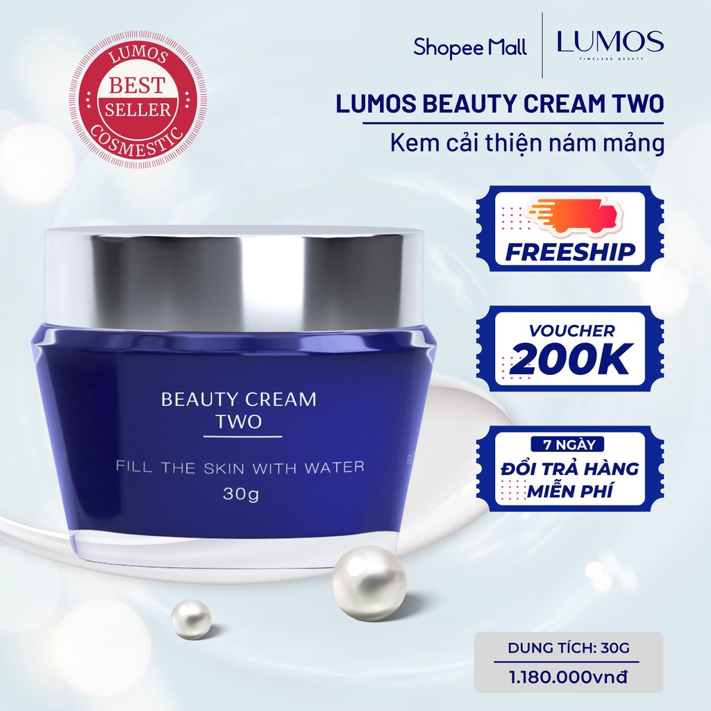 Lumos Beauty Cream Two - Kem Cải Thiện Nám Mảng 30g