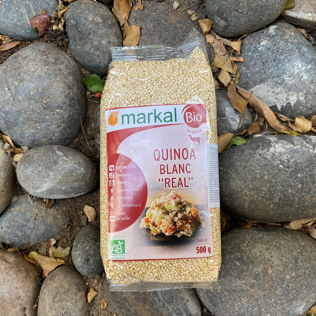 Diêm Mạch Quinoa Trắng Hữu Cơ Markal 500g