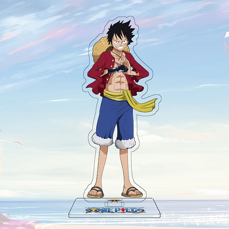 Mô Hình Nhân Vật Luffy Roronoa Zoro Tony Chopper Trong One Piece Bằng Acrylic Kích Thước 16Cm