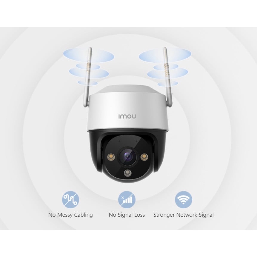 Camera IMOU PTZ S21FP 2M 1080p Xoay 360 Độ- Thu Âm- Ban Đêm Có Màu- Góc Nhìn Siêu Rộng - Wifi Ngoài Trời Chính Hãng