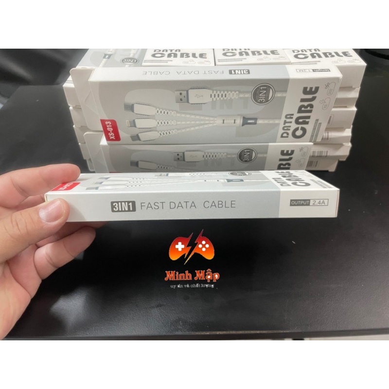 Cáp sạc nhanh 3 in 1