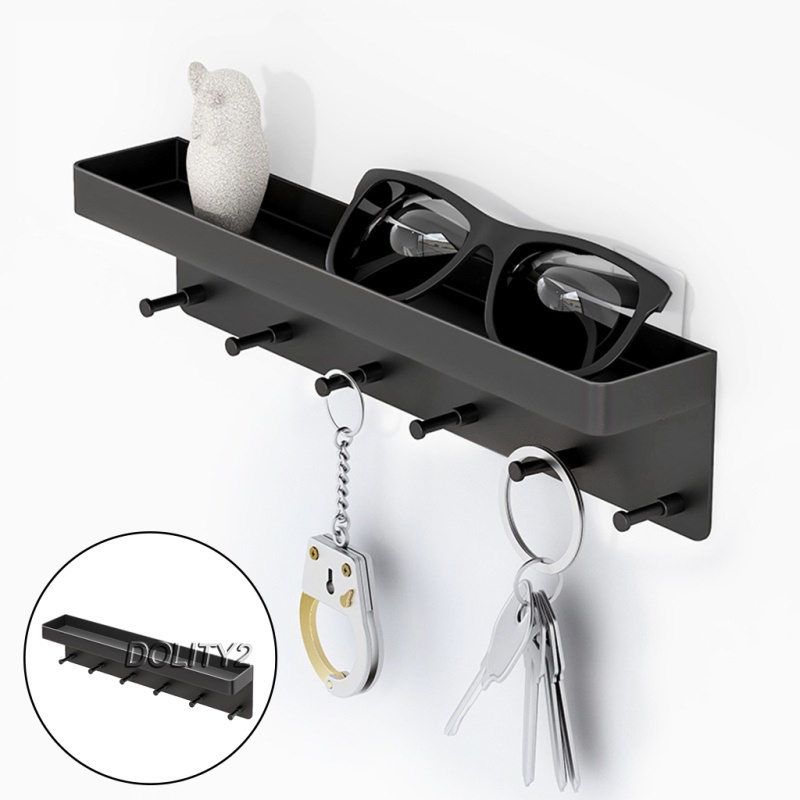 [Dolity2] Giá Đỡ Chìa Khóa Treo Tường Hành Lang Trang Trí Nhà Cửa / Văn Phòng /
