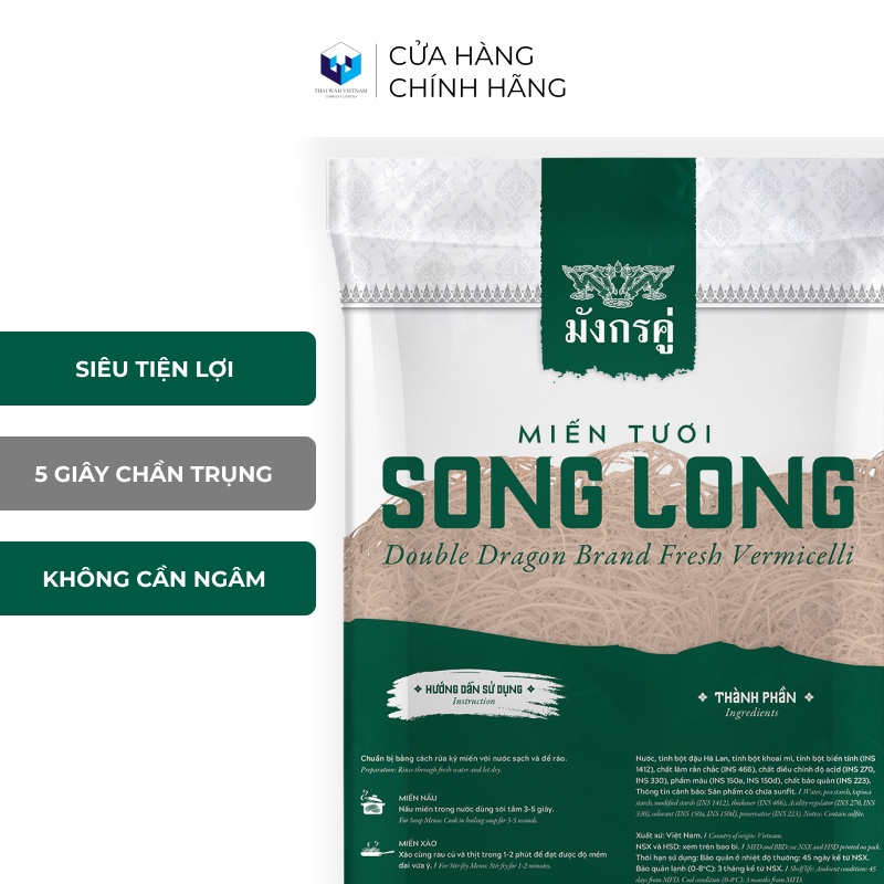 Miến Thái Tươi Song Long 1kg