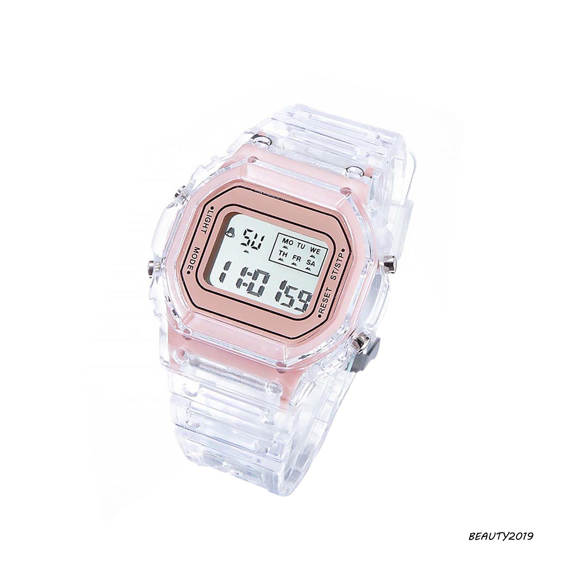 Đồng Hồ Đeo Tay Điện Tử Mặt Vuông Chống Thấm Nước Cho Bé | BigBuy360 - bigbuy360.vn
