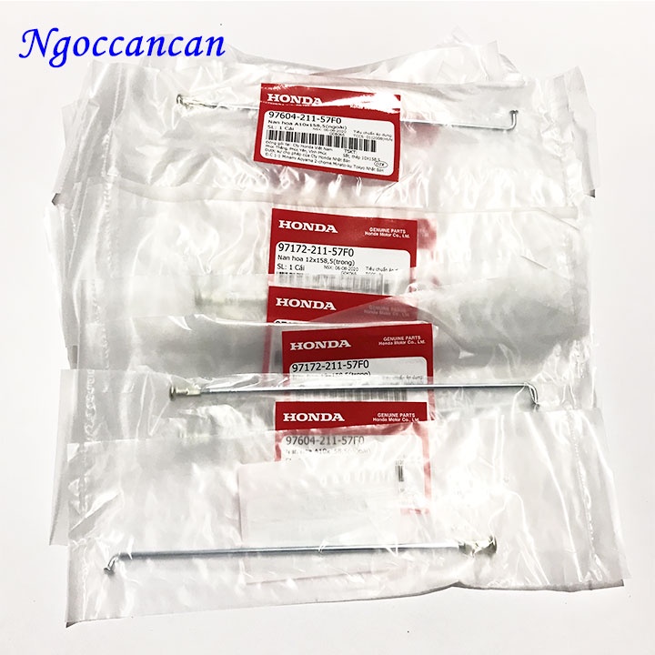 Căm nan xe máy (nan hoa ) bộ trước và sau xe Dream , ZX