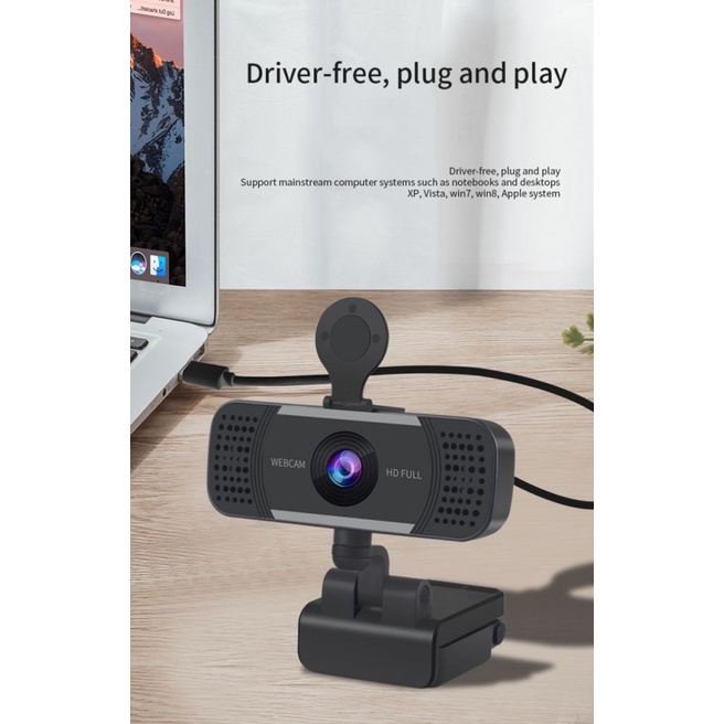 [ hot sale ] Camera USB W18 4K HD 1080P Kèm Micro Chất Lượng Cao Cho Máy Tính | BigBuy360 - bigbuy360.vn