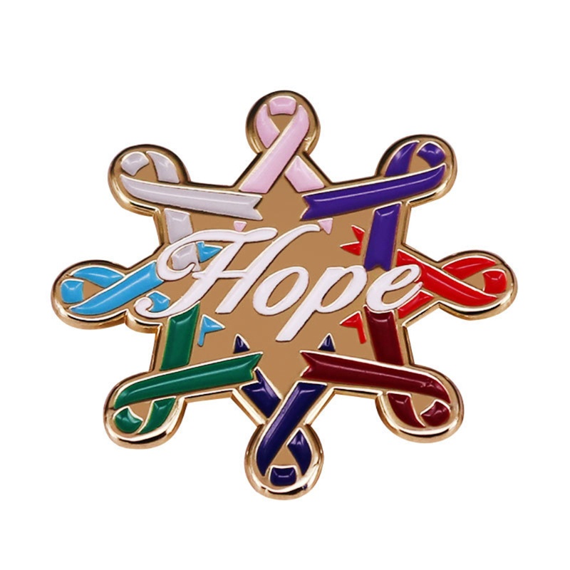 Ghim Cài Áo Bằng Hợp Kim Hình Chữ KING / Hope Thời Trang Cho Nam Và Nữ