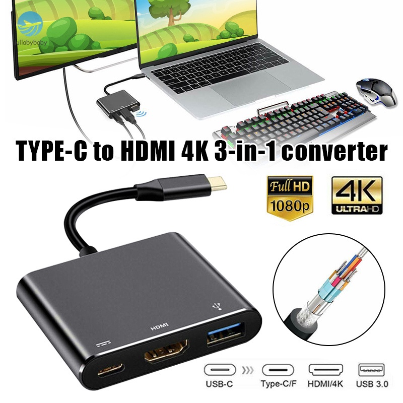 Bộ chuyển đổi USB 3.1 sang 4K HDMI HDTV cho laptop