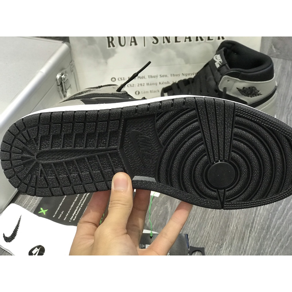 Siêu Phẩm Giày Thể Thảo Sneaker JD Đen Xám Cao Cổ SIêu Xinh Cao Cấp Ảnh Thật + freeship + Tặng Tất