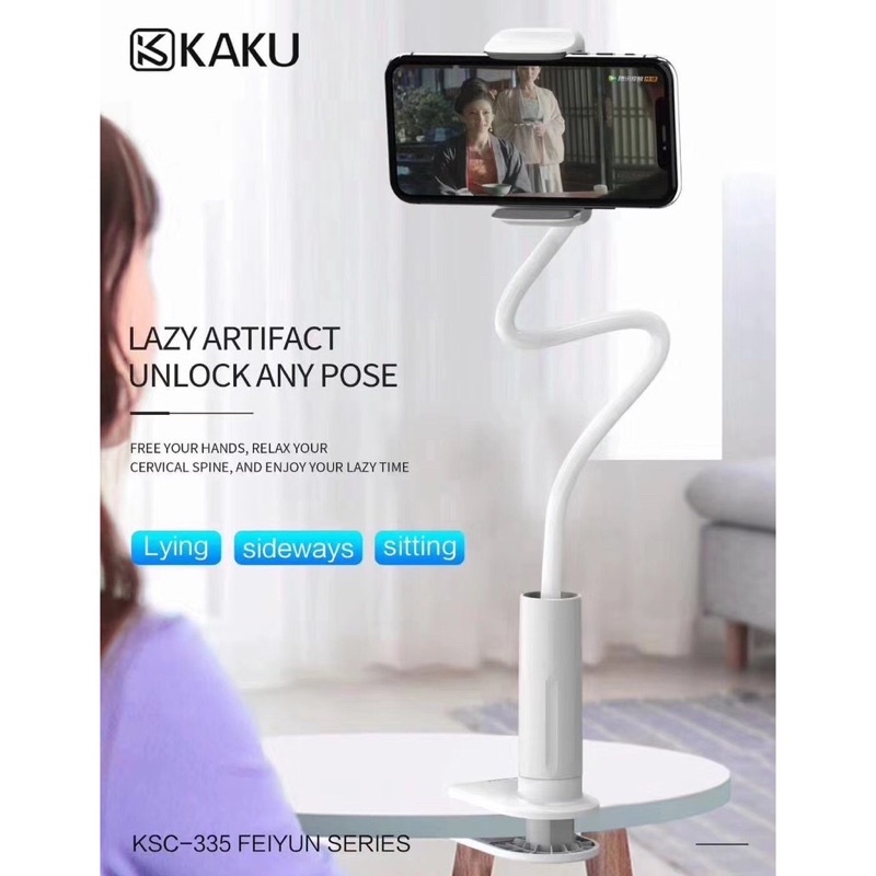 Kẹp Điện Thoại Đầu Giường, Kẹp Bàn, Kẹp Đa Năng Hàng Cao Cấp KAKU