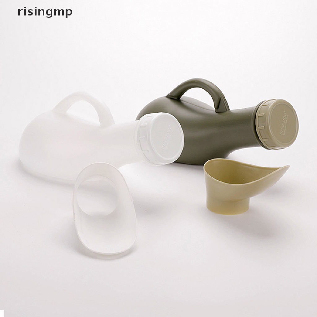 Bình Đi Vệ Sinh Cầm Tay Unisex Dành Cho Nam Và Nữ Đi Du Lịch Cắm Trại Mới ♨Trên đó