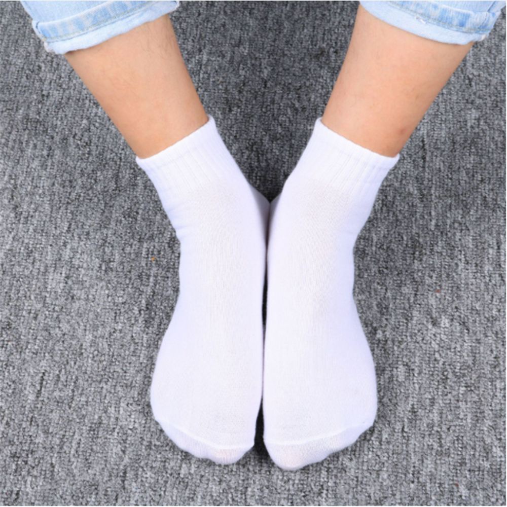 Vớ thể thao bằng polyester màu trơn chống trượt thấm hút mồ hôi tốt một kích thước cho nam