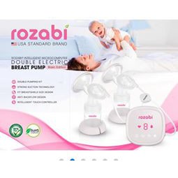 Máy hút sữa điện đôi Rozabi Compact