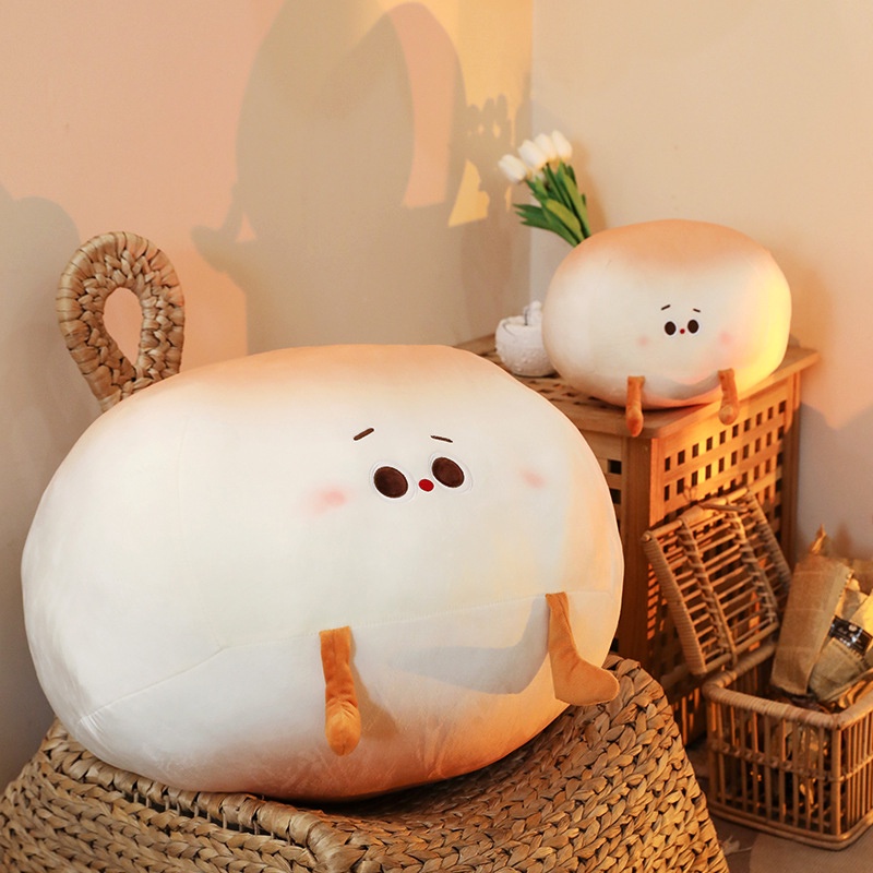 Gối Nhồi Bông Hình Hoạt Hình Có Thể Giặt Sạch Trang Trí Phòng Ngủ
