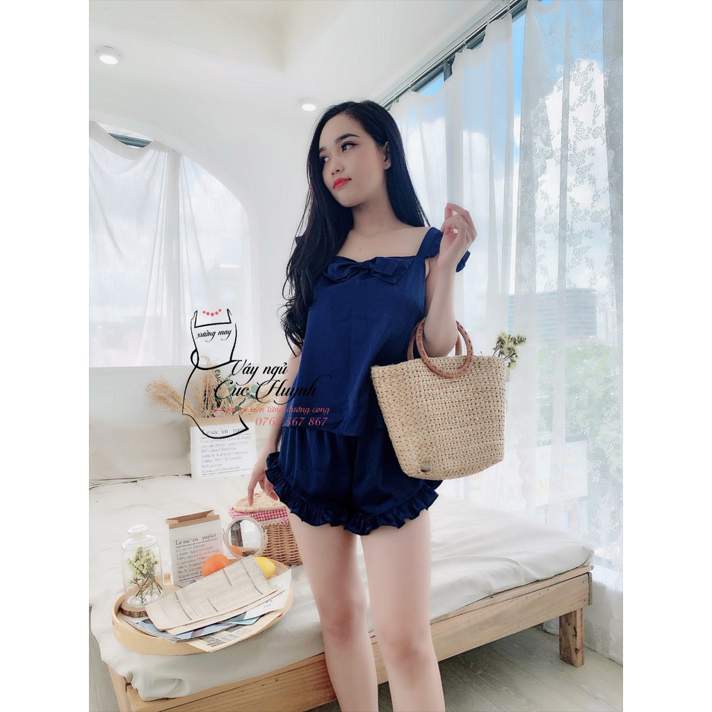 Đồ ngủ nữ 💟DỄ THƯƠNG💟 Bộ ngủ dễ thương chất vải cao cấp mềm mại, thoáng mát | BigBuy360 - bigbuy360.vn