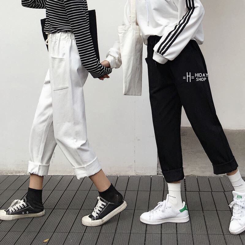 Quần BAGGY kaki túi hộp basic size S M L