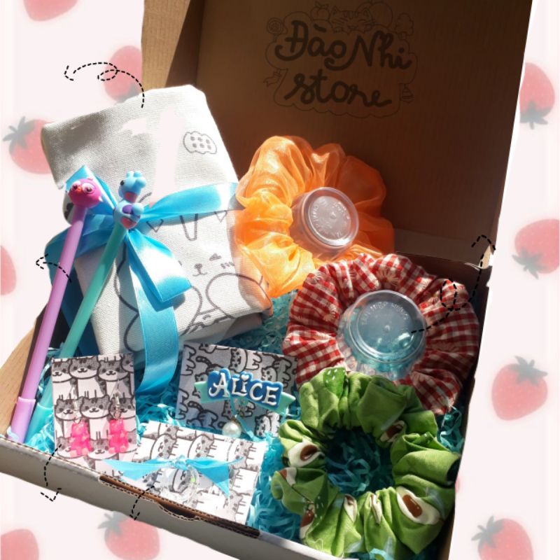 Set 9 món quà tặng sinh nhật cho bạn gái dịp valentine,box quà tặng ngày lễ