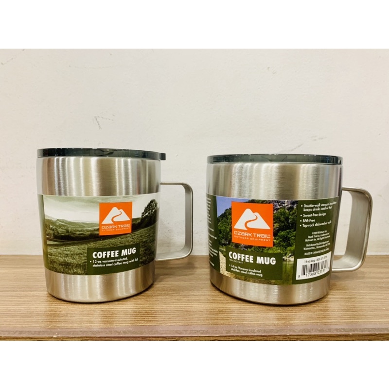 ly cafe giữ nhiệt Ozark Trail 12oz, 14oz và 15oz (hàng nhập Mỹ, bán tt Mỹ)