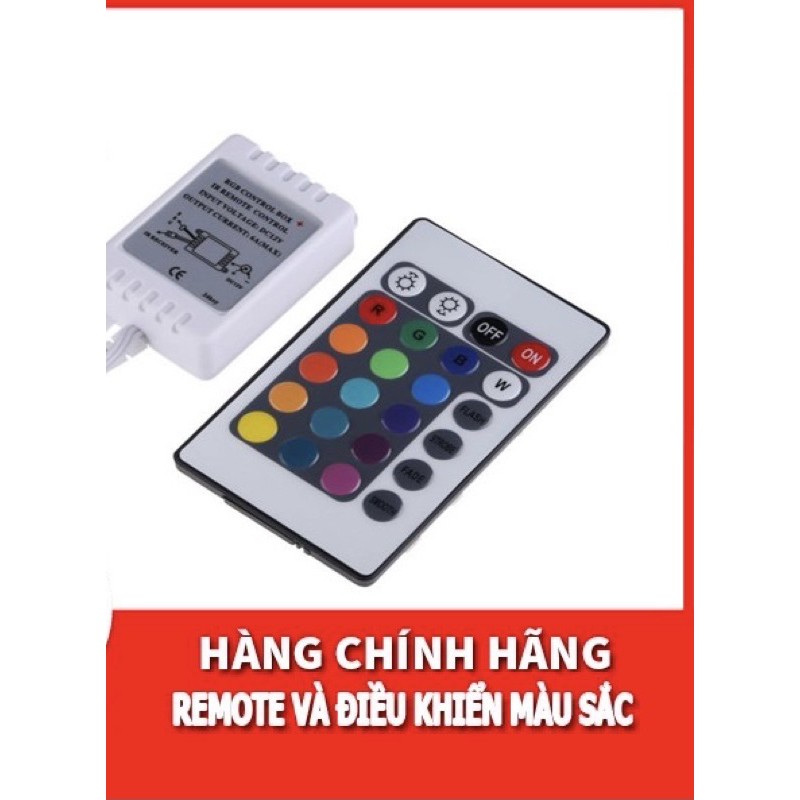 Bộ điều khiển hồng ngoại từ xa RGB DC12V Mini 24 phím