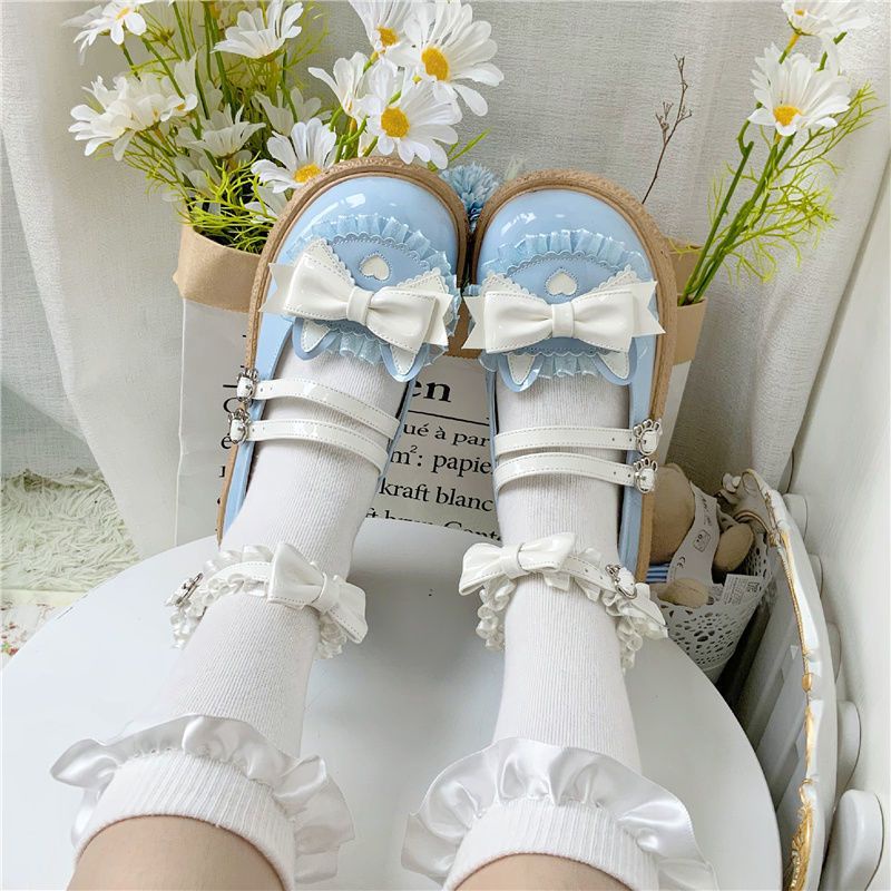 Giày Nữ Phong Cách Lolita Xinh Xắn Dễ Phối Đồ