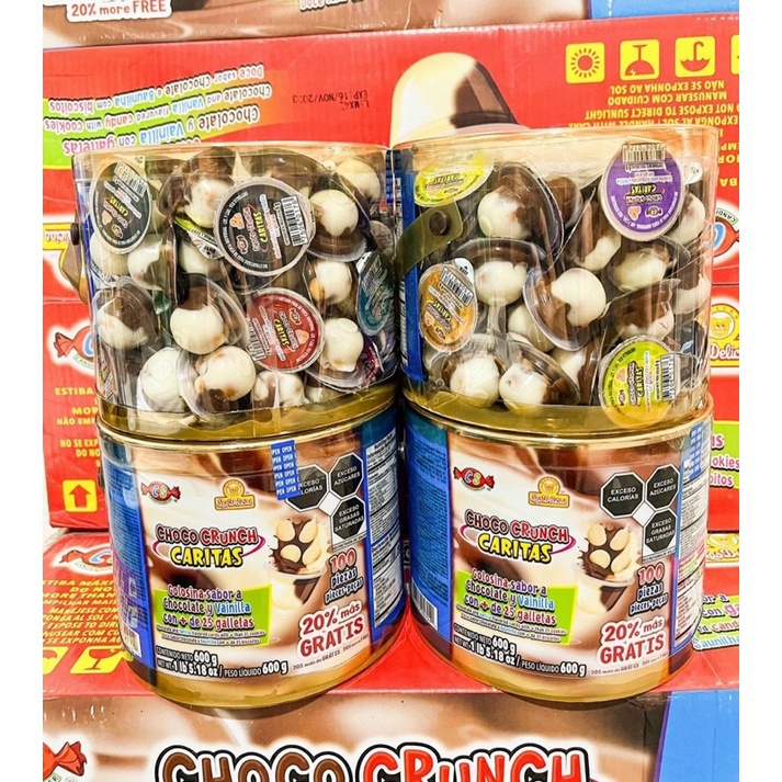 Hộp 100 Cốc Bánh Quy Socola Viên Star Cup Thái Lan