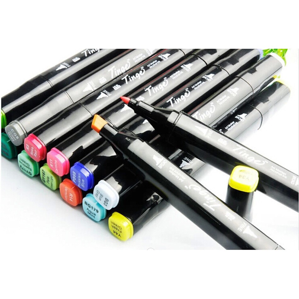 Set Bút Marker Tinger - Superior 12 Màu