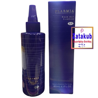 PLARMIA Serum dạng xịt ngăn rụng cân bằng da đầu Milbon Plarmia Base Act Essence 180ml