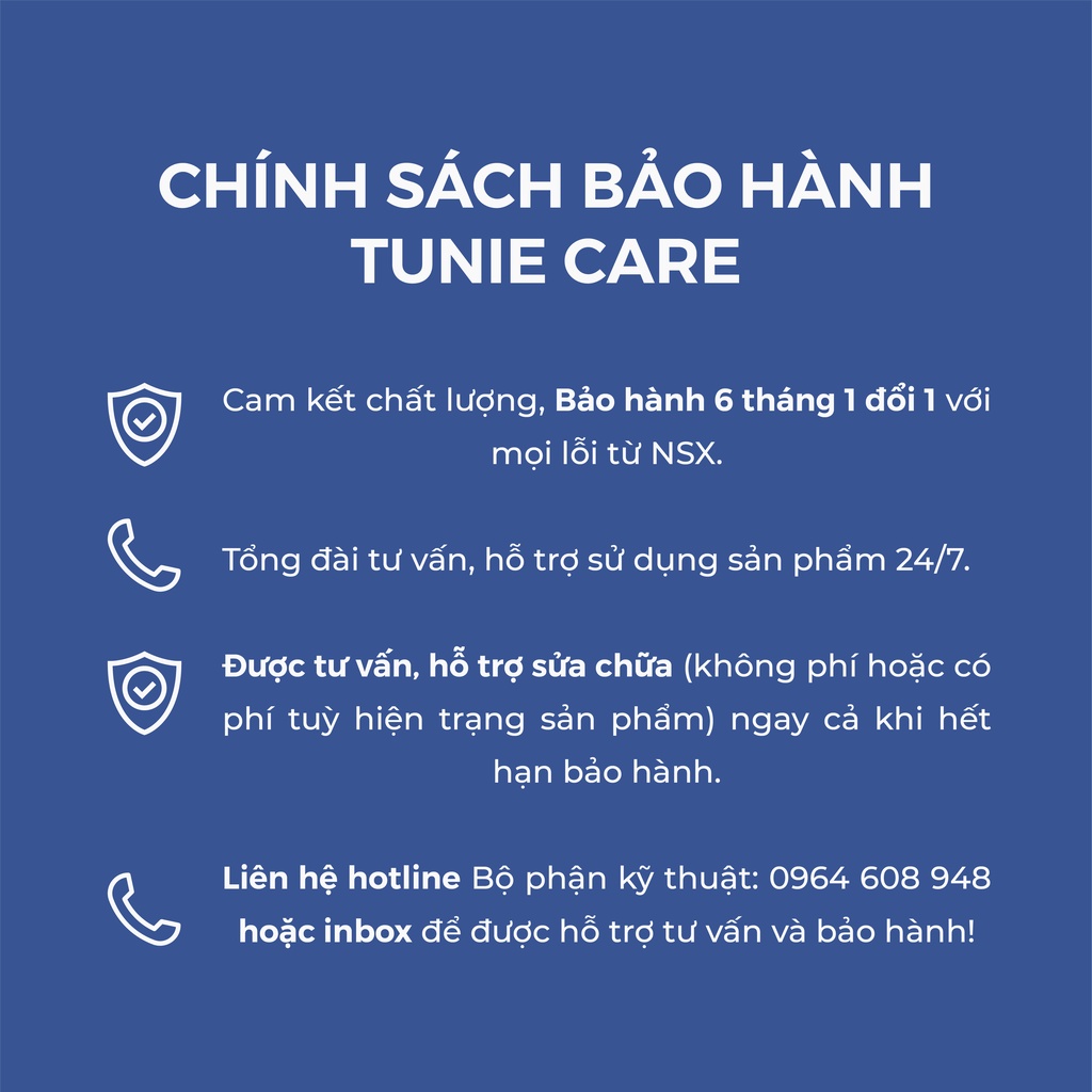 Sạc dự phòng Tunie 4in1 10000mAh hỗ trợ sạc nhanh, sạc không dây, màn LED hiển thị