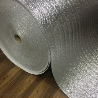 [ Cuộn 5m - dày 3.5ly ] xốp bạc 3,5mm - xốp cách nhiệt pe foam KT 1m x 5m