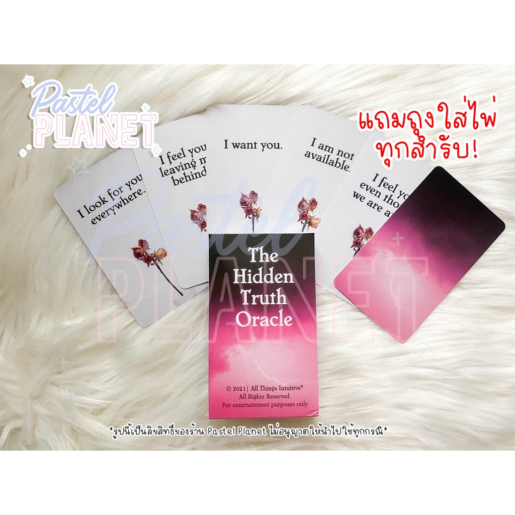 Plus Hướng dẫn sử dụng Thái Lan The Hidden Truth Oracle Gypsy Cards Tarot