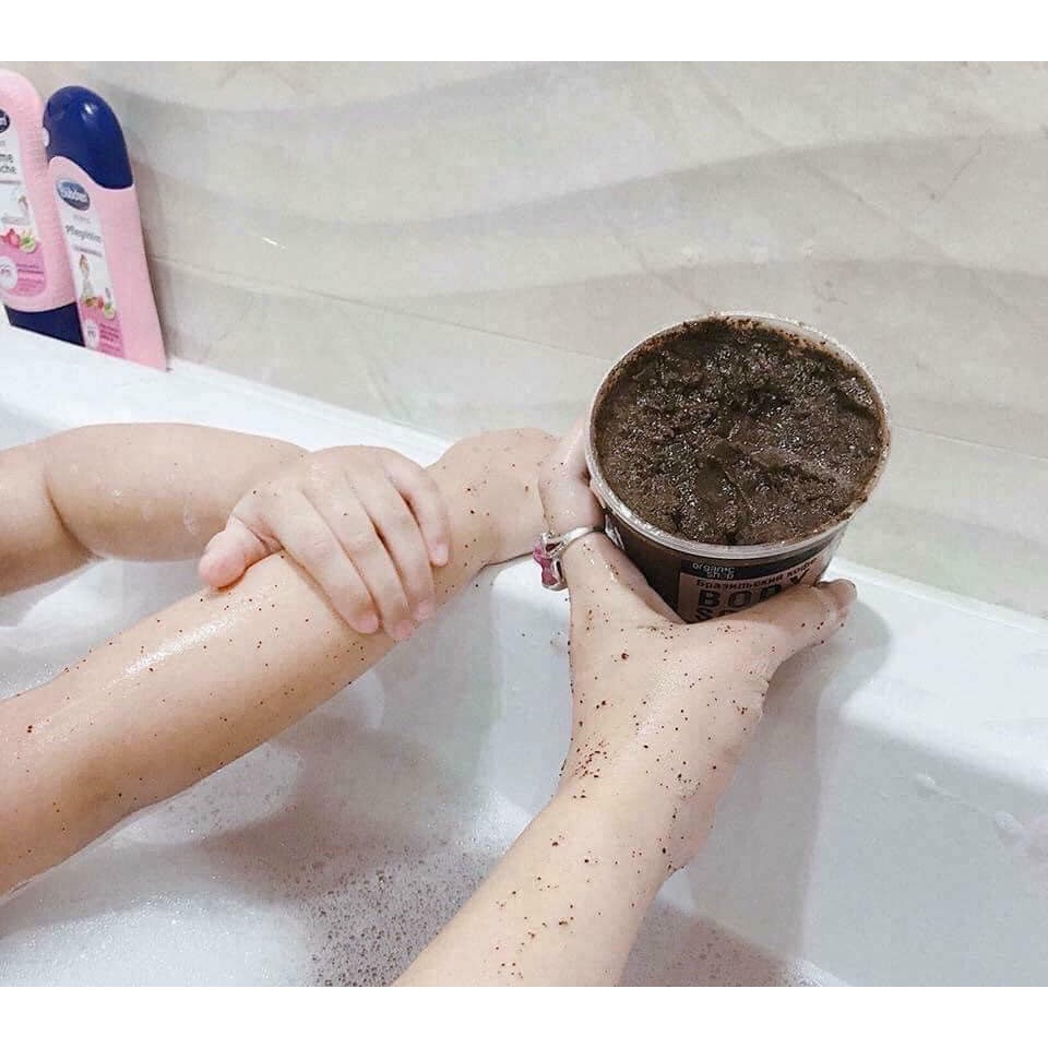 Tẩy Da chết Toàn Thân Organic Coffee & Sugar Body Scrub - Nga