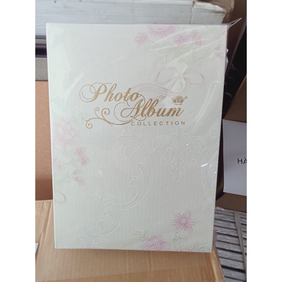 Album ảnh 13x18 mẫu bìa hộp bông lụa siêu đẹp có hộp đựng nhiều tấm ảnh