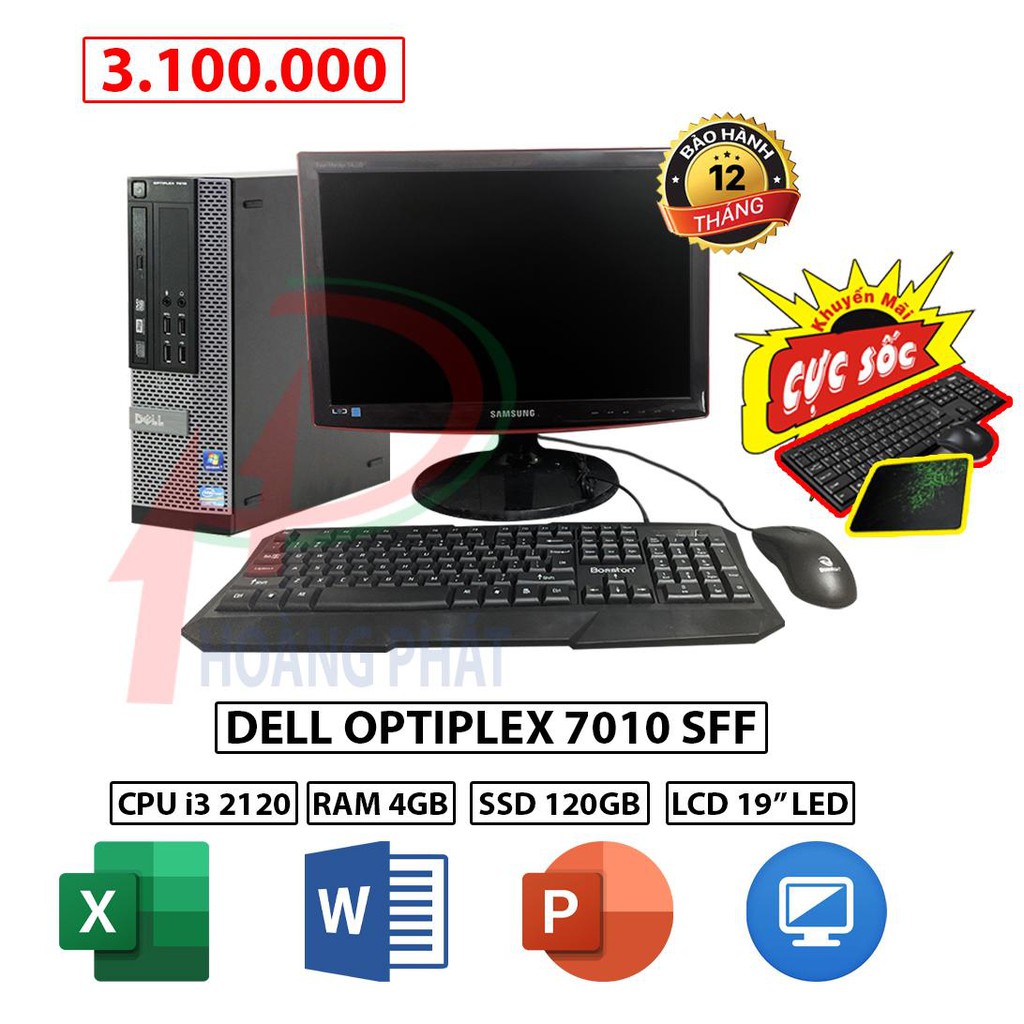 Máy Tính Đồng Bộ Dell Optiplex 7010 SFF SIÊU BỀN SIÊU RẺ | BigBuy360 - bigbuy360.vn
