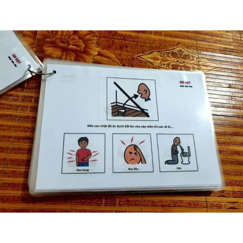 Học liệu hỗ trợ phát triển câu và giao tiếp cho bé