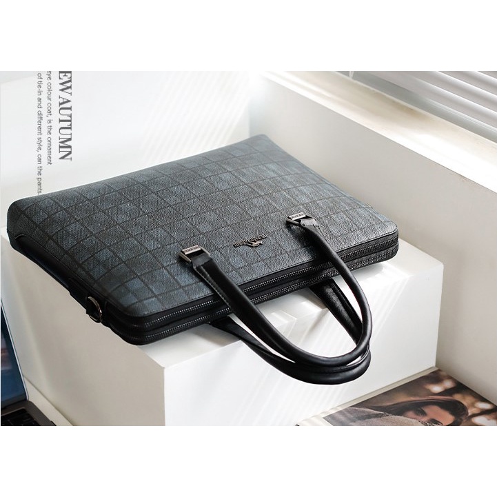 CẶP DA NAM, TÚI XÁCH NAM CÔNG SỞ CD053, HÀNG CAO CẤP, CHÍNH HÃNG PUFAN DAISHU, HỌA TIẾT MẠNG TINH THỂ HIỆN ĐẠI. | BigBuy360 - bigbuy360.vn