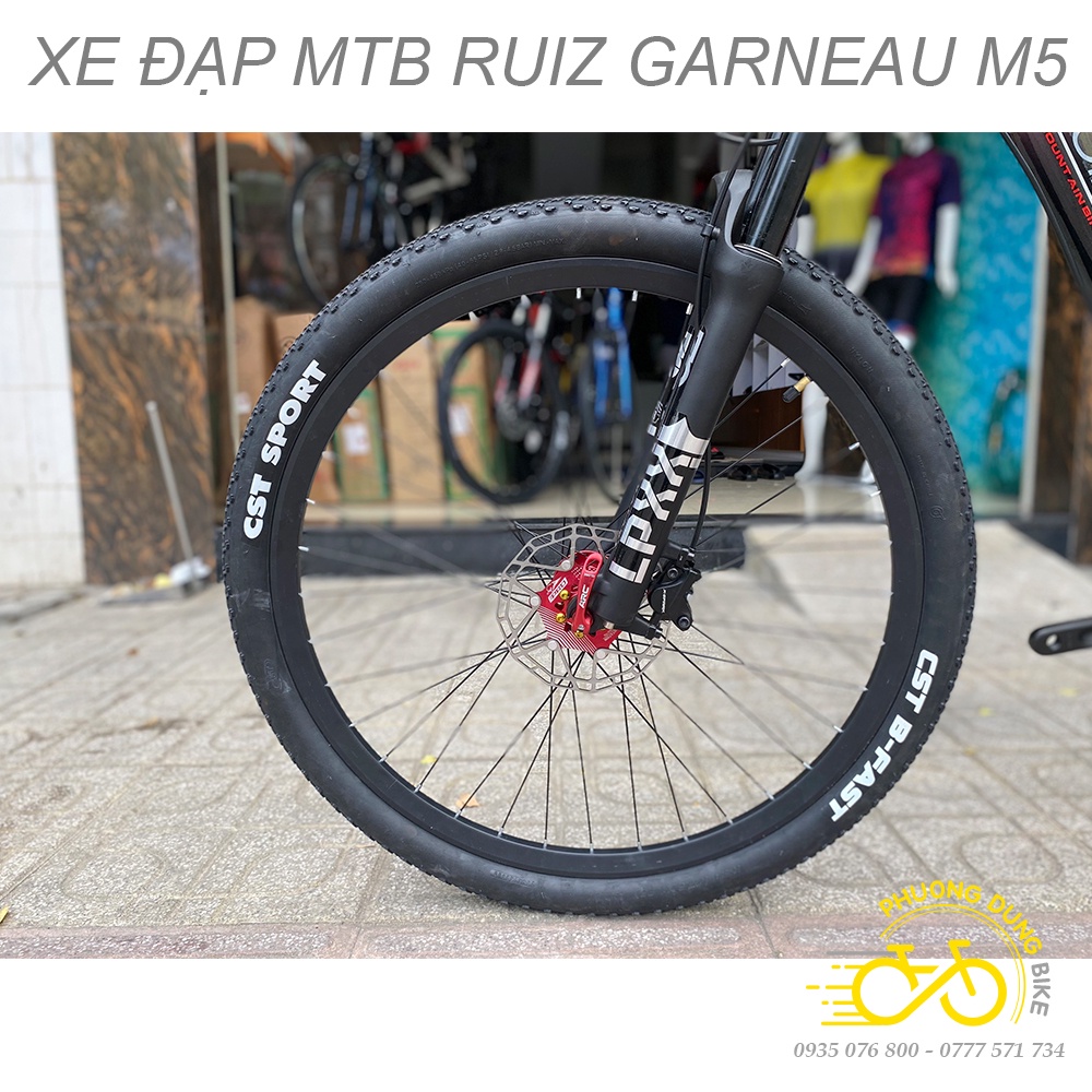 Xe đạp thể thao địa hình MTB RUIZ GARNEAU M5 27.5IN (12 LÍP)