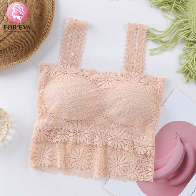 ÁO BRA REN MỀM CUTE MỚI DÁNG CROP TOP 533