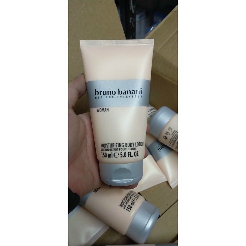 SỮA TẮM VÀ DƯỠNG THỂ HƯƠNG NƯỚC HOA CAO CẤP  BRUNO BANANI 150ML- Đức