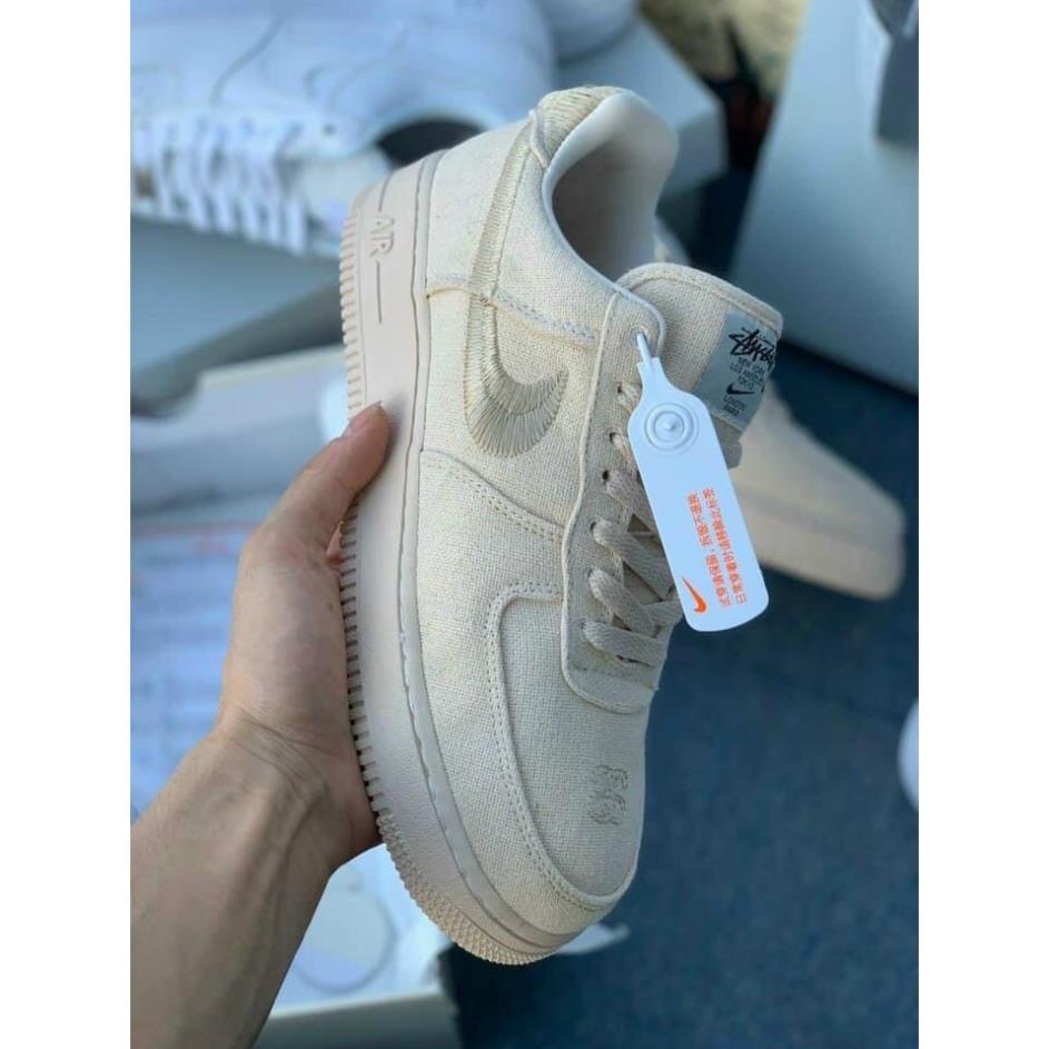 Giày Sneaker Cổ Thấp  AF1 - Air Force 1 x Stussy Fossil Stone | BigBuy360 - bigbuy360.vn