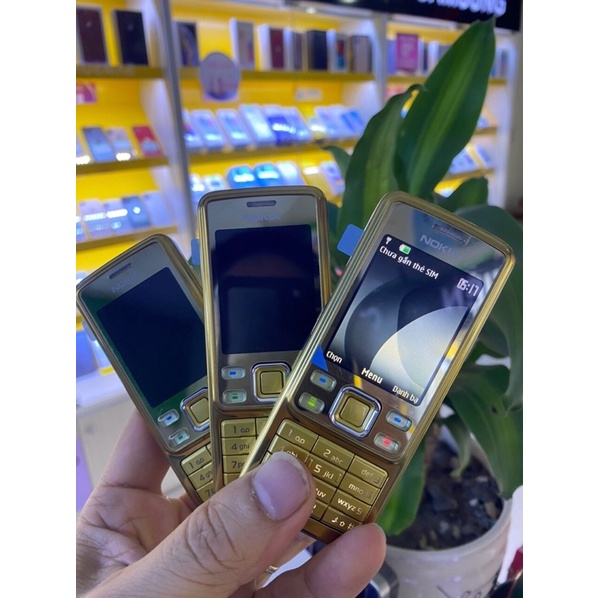 Điện thoại 6300 good ( mạ v.àn.g - sang trọng ) zin hã..ng new