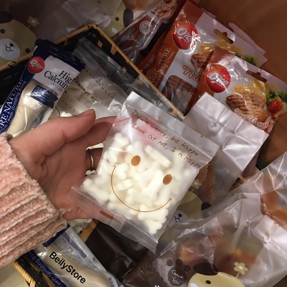 Kẹo sữa dê bổ sung canxi cho cún tập gặm