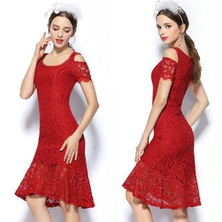 Đầm ren dự tiệc