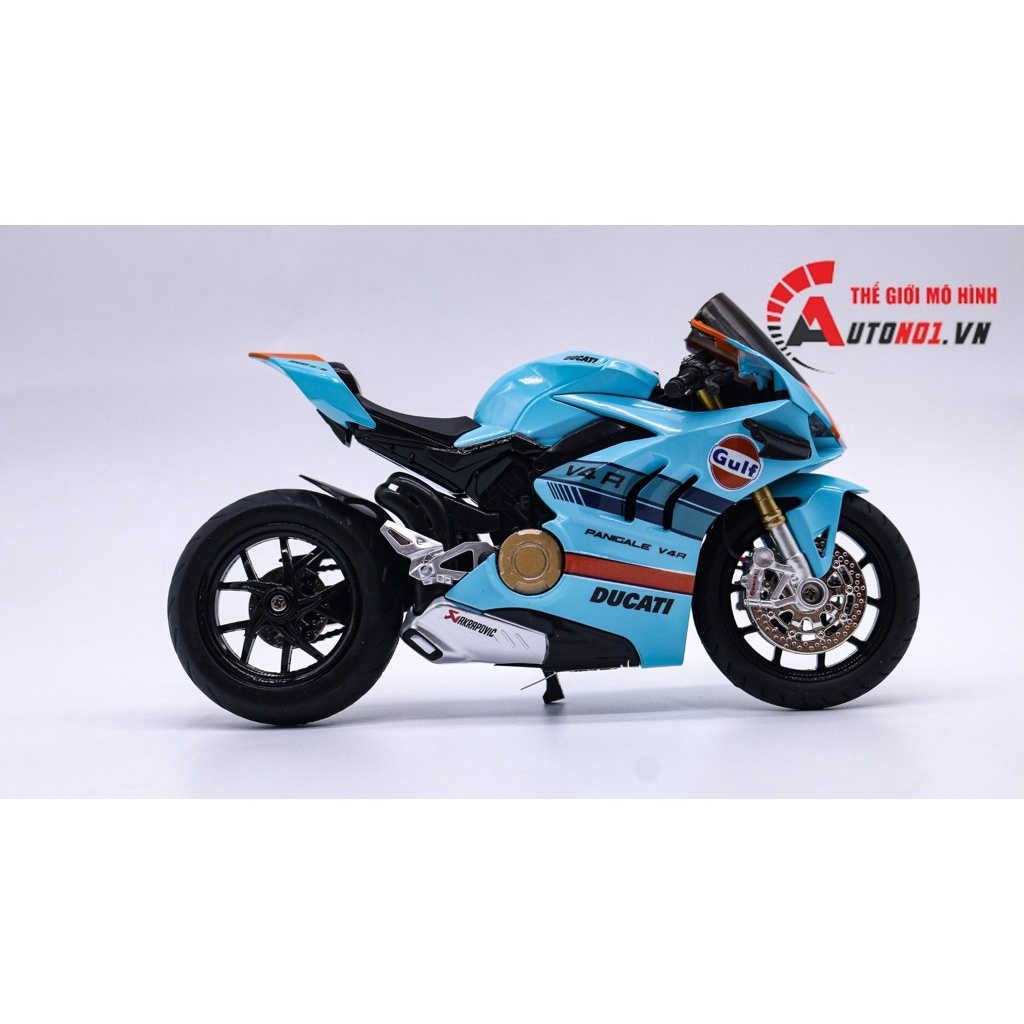 MÔ HÌNH XE ĐỘ DUCATI V4S GULF - V4S GULF NỒI KHÔ TỈ LỆ 1:12 AUTONO1 D223B D222B