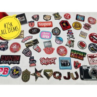 Lô gô (Logo) , patch ủi/may gắn áo jeans ( 25k 1 cái - mua 4 tặng 1)
