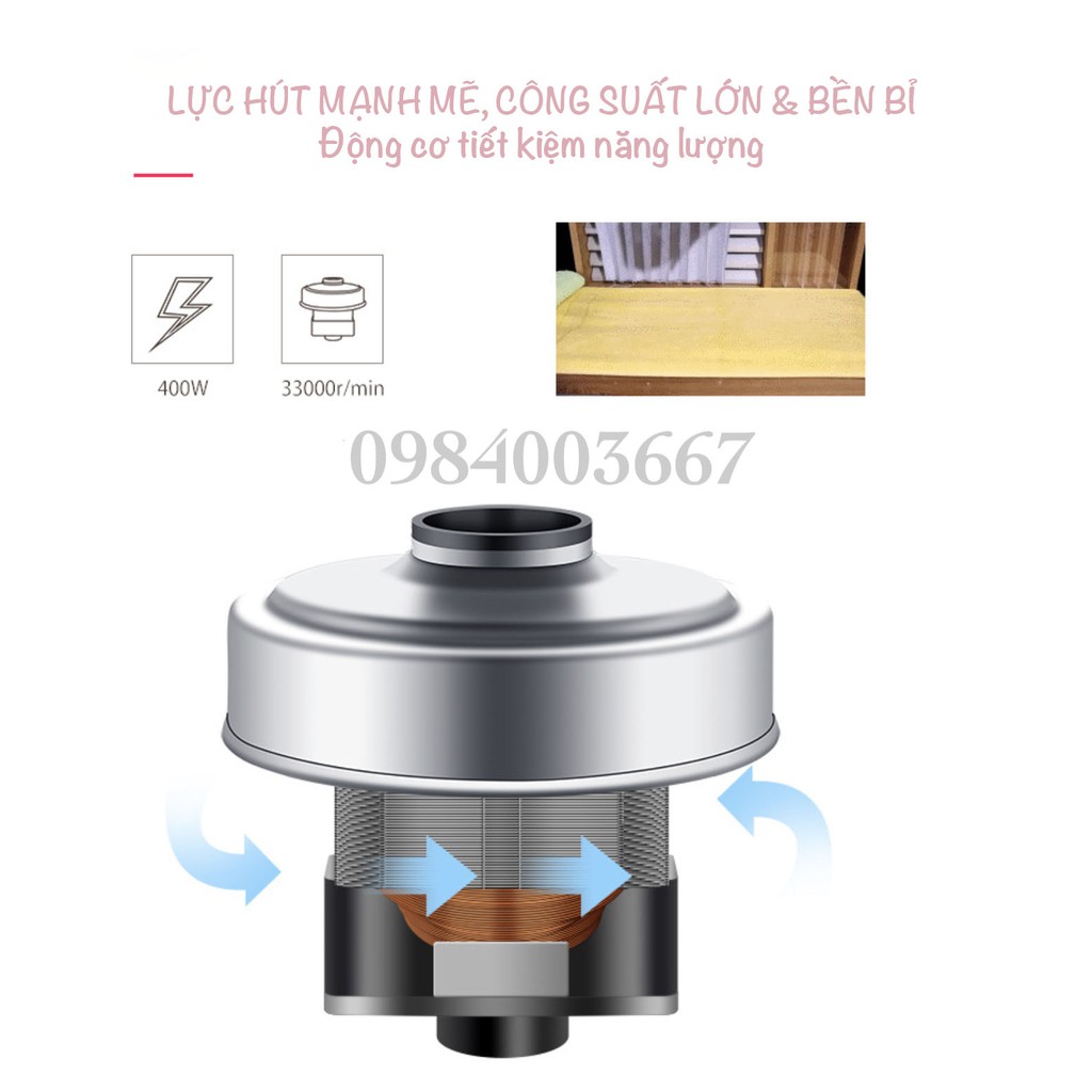 [Mã ELMS5 giảm 7% đơn 300K] Chính hãng - Máy hút bụi MIDEA 5.0 PLUS - Hút bụi nhà & oto - Máy hút cầm tay đa năng | BigBuy360 - bigbuy360.vn