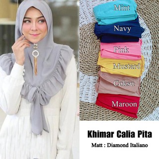 Khăn Trùm Đầu Hijab Calia Pita / J-24