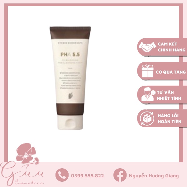 Sữa rửa mặt PHA 5.5 ph Balancing PHA Cleansing Foam 130g