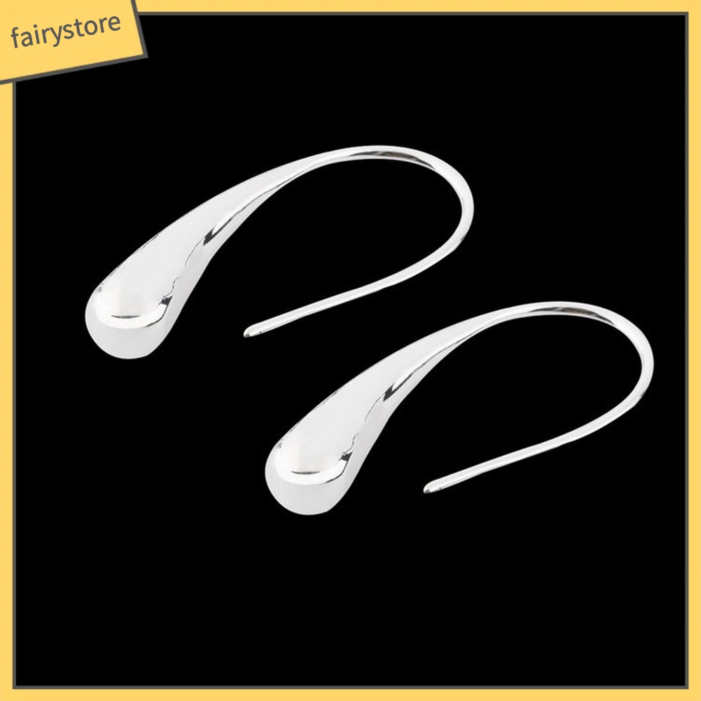 Hoa Tai Xi Bạc Dáng Dài Cho Nữ